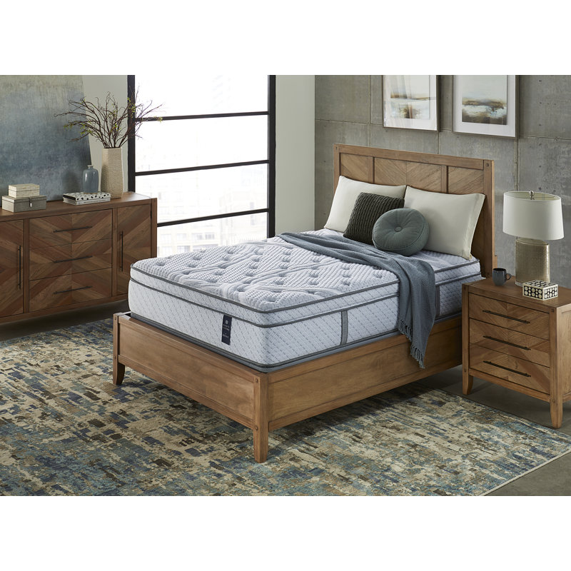 Scott Living By Restonic Mediterranean 14" Plush Hybrid Mattress Wayfair